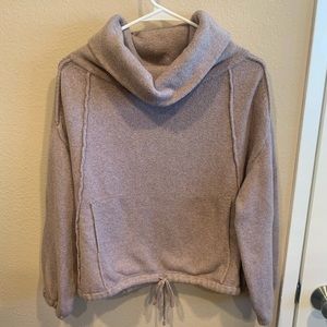 Anthropologie Turtle Neck Bell Sleeve Sweater - size L